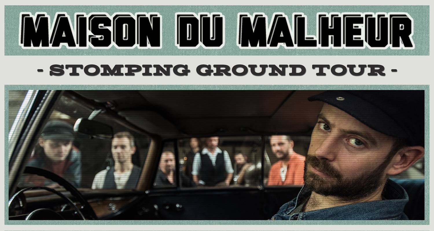 Maison du Malheur announce 2016 "Stomping Ground" tourdates